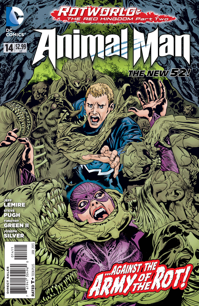 Illustration for article titled A sneak preview of this week's issue of Animal Man